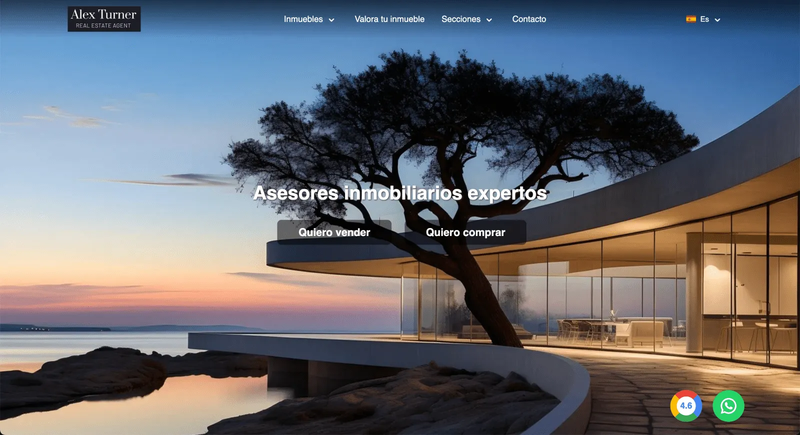 Editor de web inmobiliaria Witei