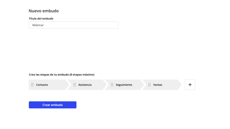 crea tu propio embudo personalizado con Witei