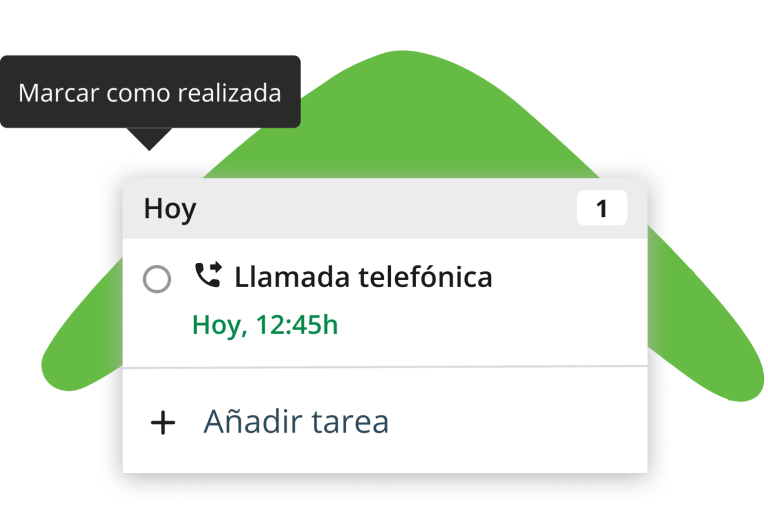 no te dejes tareas por hacer con el crm de witei