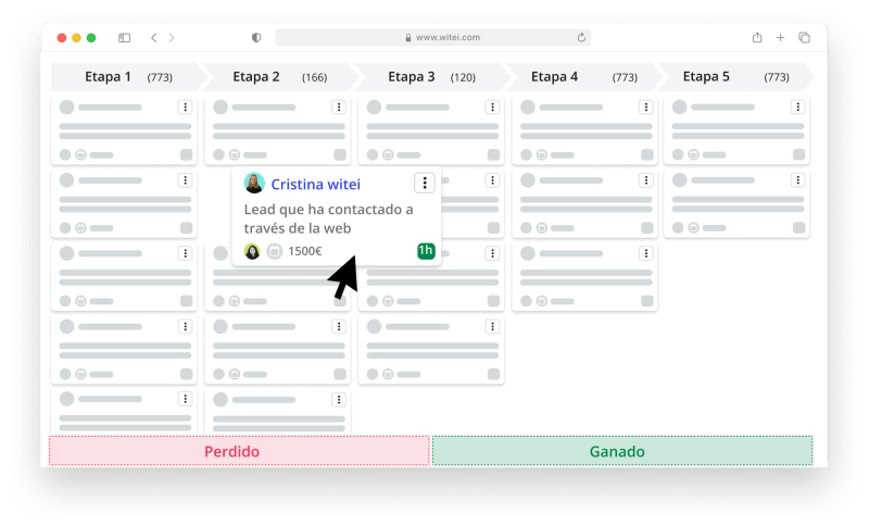 en witei hay embudos de ventas personalizados