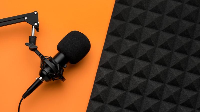 microphone acoustic isolation foam