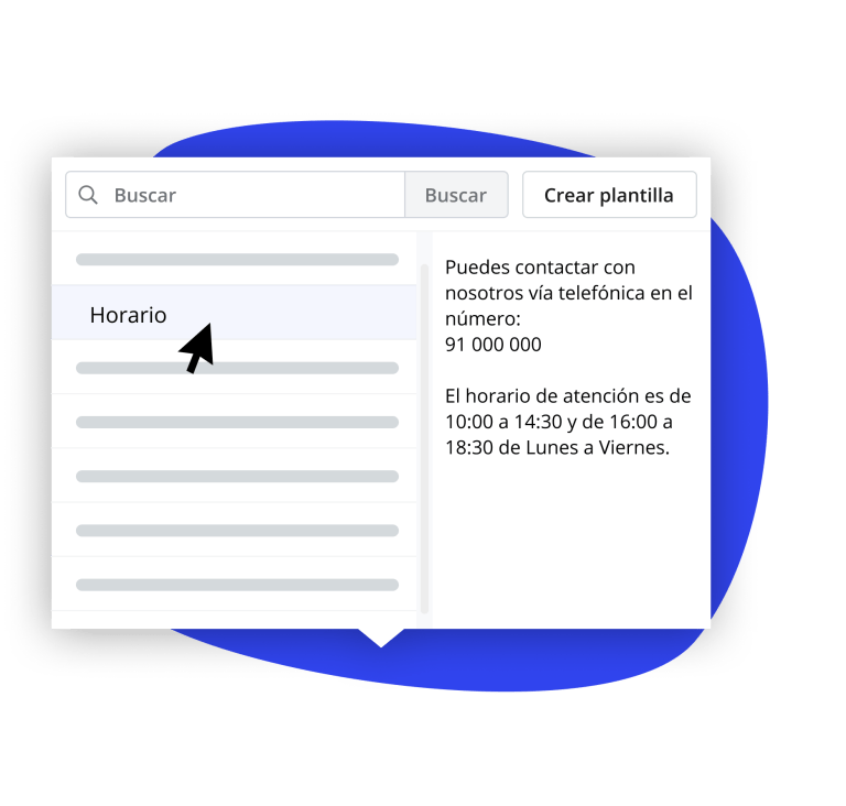 plantilla de mensaje 5