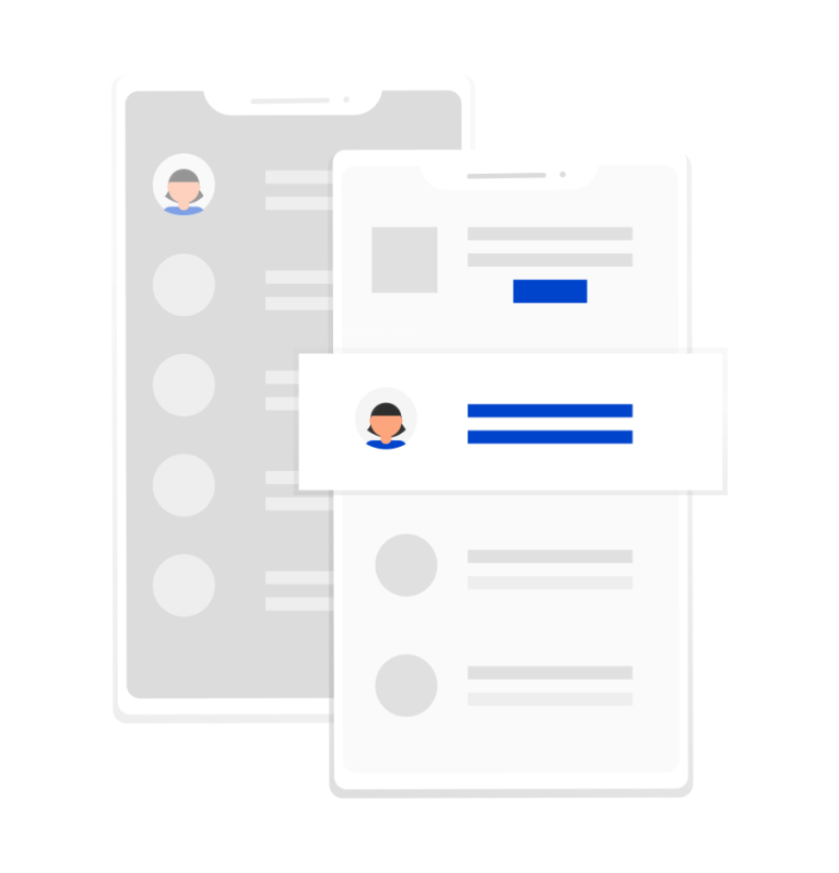 base de datos clientes responsive